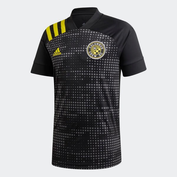 Thailand Trikot Columbus Crew Heim 2020-21 Schwarz Fussballtrikots Günstig